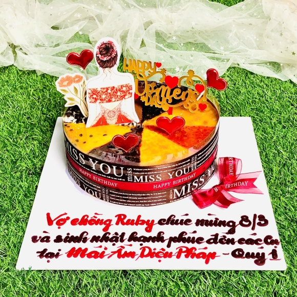 Chủ đề Cô gái nơ đỏ - size 22