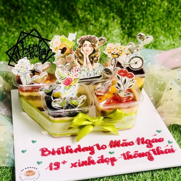 Set 5 hộp cô gái