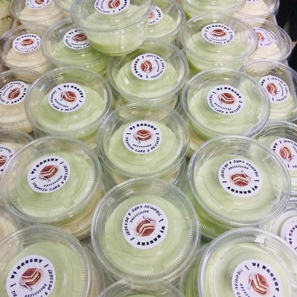 Set 10 tàu hũ Singapore vị matcha