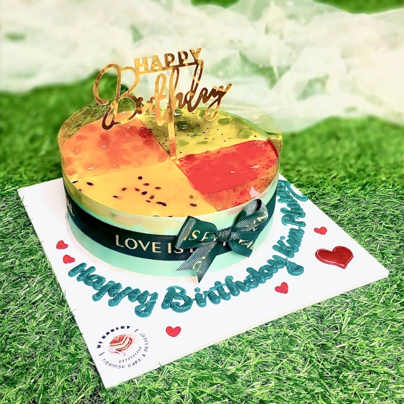 Chủ đề Cô gái tone xanh đơn giản - size 18